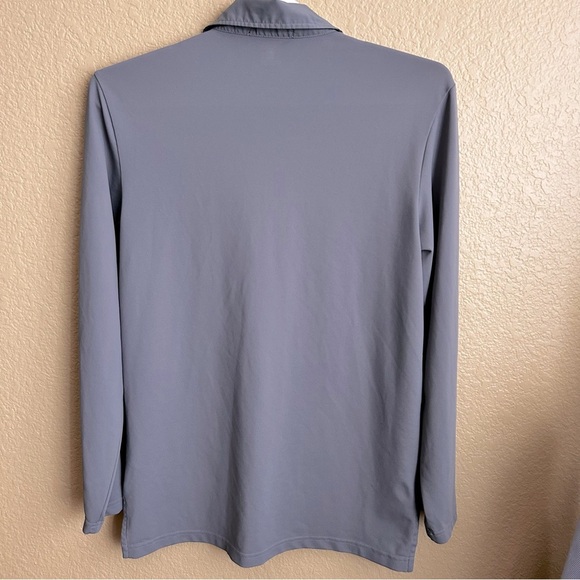 Ralph Lauren RLX Golf Gray Long Sleeve Polo - Picture 4 of 7